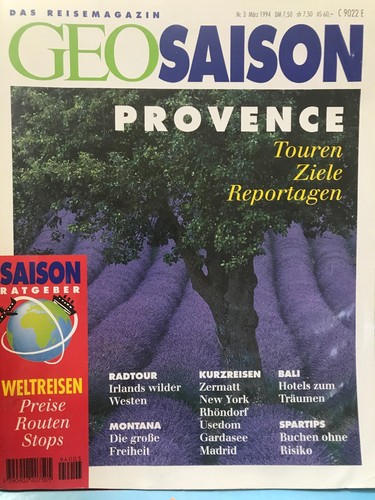 Geo saison heft märz - saison, 1994