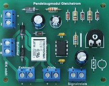 Pendelzugsteuerung, Pendelzugautomatik, Pendelzugmodul für Gleichstrom, PZG-M GS