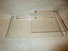 Original Plexi Acryl WANDREGAL Space Age Design REGAL ABLAGE 70ER VINTAGE RAR