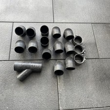 Geberit dB20 Konvolut Bögen Abzweig DN70 für Abwasserrohr