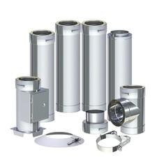 Schornstein Paket doppelwandig