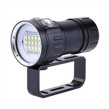GE 18000LM LED Tauchen Tauchlampe Taschenlampe 500M Unterwasser Video Fotografie