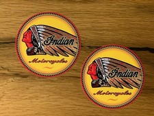 2x INDIAN Aufkleber Bike