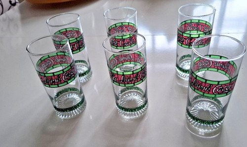 Coca cola gläser vintage - cola, 6