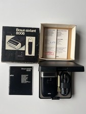 BRAUN SIXTANT 8008 S Rasierapparat Rasierer OVP Vintage