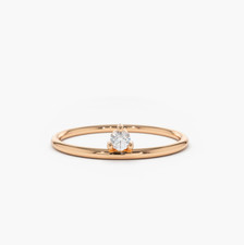 Goldring rosegold ring - goldring,