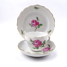 Meissen Kaffee Gedeck Rote