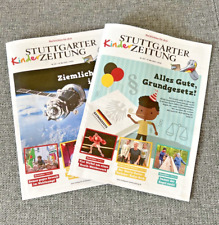 2 Ausgaben vom Mai 2024 der Stuttgarter Kinderzeitung