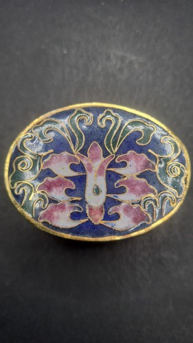 Emaille cloisonne schmuckdose - cloisonne,