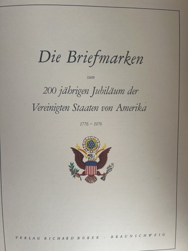 Die briefmarken 200 jahre usa - die,
