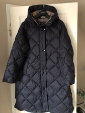Barbour Steppmantel Sandyford Quilt Gr. 42-44 dunkelblau 