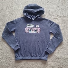 Mädchen 158-164 Sweatshirt Kaputze mit Bild flieder Y.F.K.