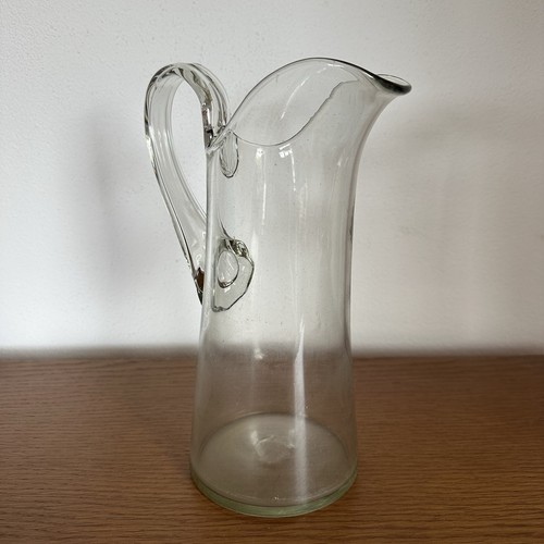 Antike glas kanne grünlich - glas,