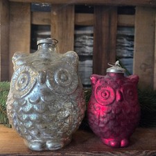 2 x Eulenfiguren Eule Figur 13