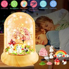 Kaninchen Bastelset Kit Kinder DIY Kaninchen Nachtlicht Mädchen Jungen Geschenke