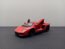Welly Lamborghini Countach rot Modellauto mit Rückzugmotor 