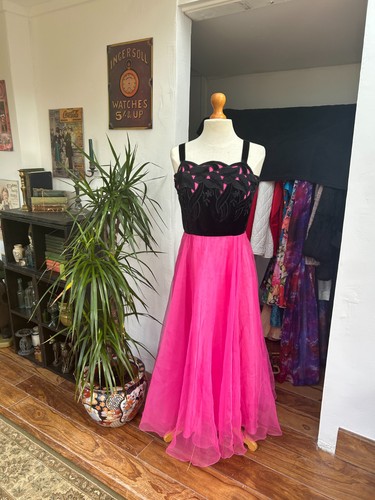 Vintage kleid hand - kleid, made
