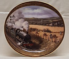 Bradford Exchange Eisenbahn Wandteller Davenport  Bradex  