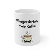 lustige Tasse - weniger