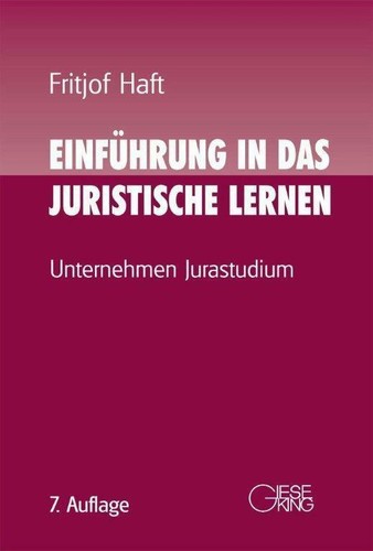 Einführung das juristische - in,