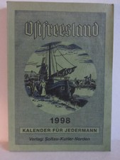 Ostfriesland 1998 kalender - ostfriesland, 1998.