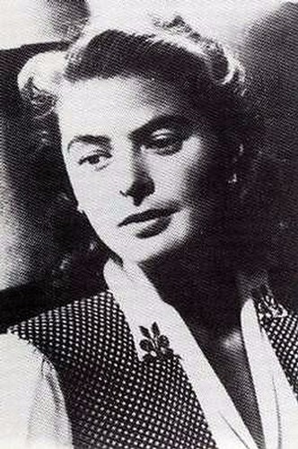 Film poster ingrid bergman - film,