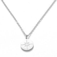 Damen kette mit - kette, kompass