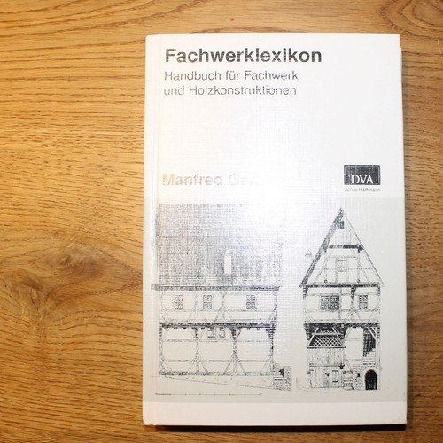 Fachwerklexikon manfred gerner - manfred,