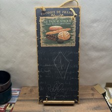 Vintage Kreidetafel Le Pain Rustique France Deko 