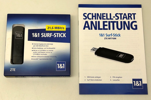 Zte surfstick hspa - zte, hspa+