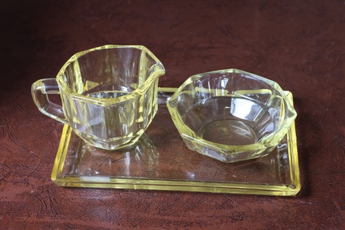 Art déco vintage glas - vintage,