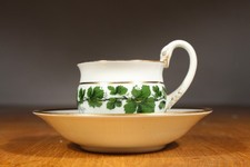 Meissen Porzellan Kleine Kakaotasse 2-tlg. Schokolade Weinranke ca. 1900