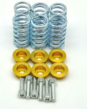 NEU Ducati Kupplung Kupplungsfedern Federteller gold / clutch springs with caps