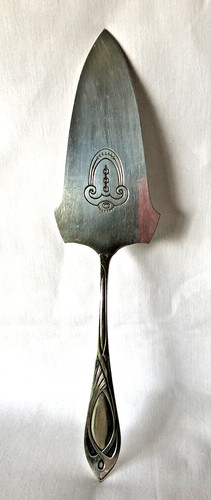 Wilkens jugendstil tortenheber - jugendstil,