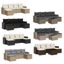 7-tlg. Garten-Sofagarnitur