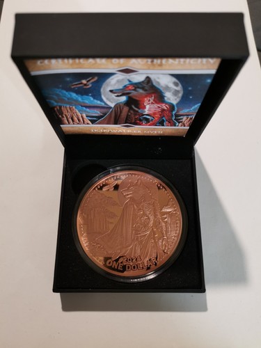 Unzen kupfermünze 1 dollar - unzen, "1