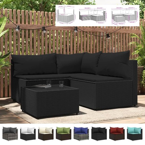 Poly rattan sitzgruppe - poly,