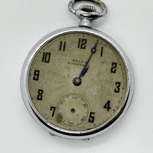 Rolex taschenuhr silber - rolex,