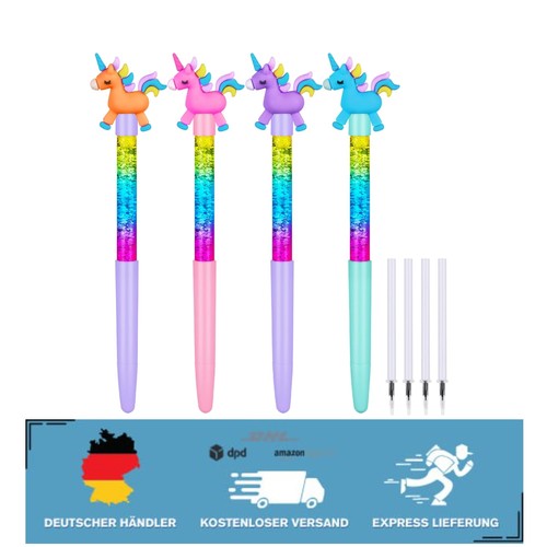Fun sparkle 4er set einhorn - &,