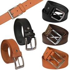 Echt Leder Gürtel 4 cm Herren