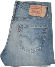 Levi's ®  501  Jeans W31 L32  Blau  Vintage  Old School  Used/Destroyed Look