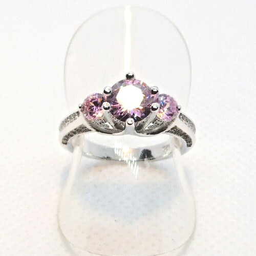 Pinktopas weißtopas ring - weißtopas,