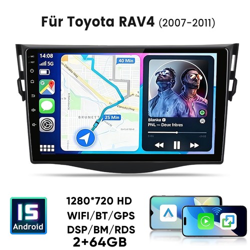 64g carplay autoradio - 2g+64g, für