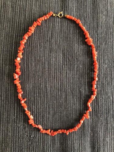 Vintage kette astkoralle - kette,,