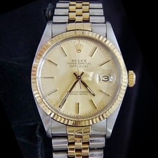 Rolex Datejust Mens 2Tone 18K