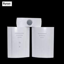 3 tlg. kabelloser Funk Gong 2 Empfänger Türklingel Schelle Funkklingel Mobil