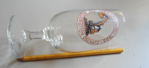 Altes bierglas glas - glas,
