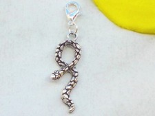 Charms Anhänger *SCHLANGE Charm Snake Kobra Tier Pyton für Armband und Kette