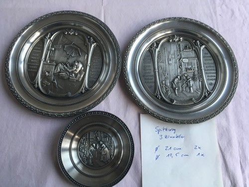 Stück wmf zinn teller mit - 3,