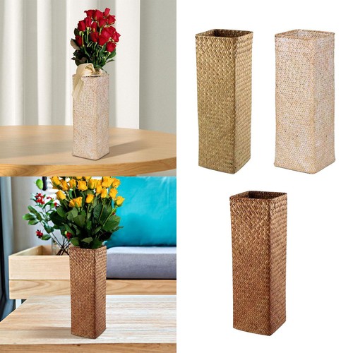 Rattan blumenkorb flasche - rattan-blumenkorb,,